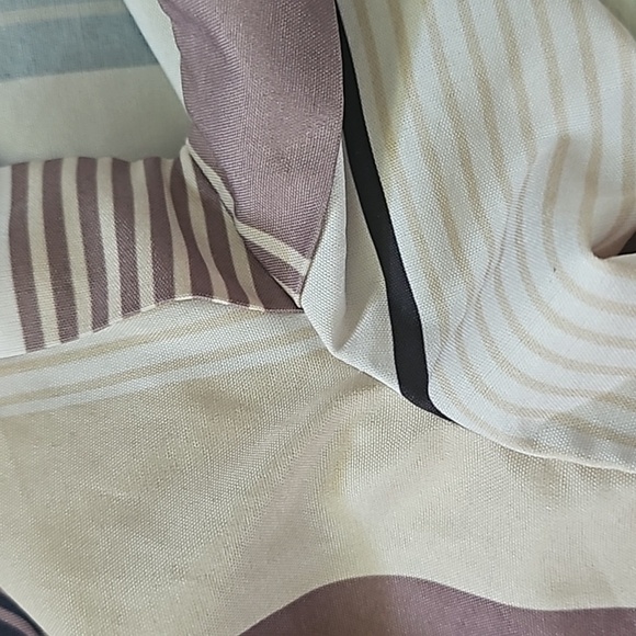 SHEIN Curve Retro 70s Striped Button Down Blouse - Picture 10 of 12